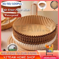 Ready Stock 100PCS Air Fryer Paper Air Fryer Disposable Paper Liner Baking Paper Air Fryer Oilproof 