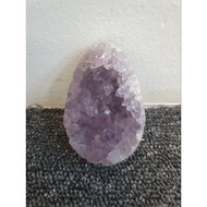 amethyst brazil geode egg shape