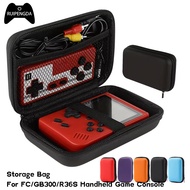 Carrying Case Storage Bag for FC/GB300/R36s Handheld Game Console - Portable Protective Box for Trav