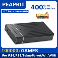 12t Hyperspin Gaming Hdd Dengan 100000+ Permainan Retro Untuk Ps4/ps3/ps2/ps1/psp/ss/x Box/game Cube