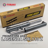 YAMAHA LAGENDA SRL110-Z / SRLZR / SRL110 FRONT FORK ASSY (TOBAKI) SRL 110 Z ZR