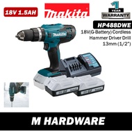Makita HP488DWE 18V(G-Battery) Cordless Hammer Driver Drill 13mm (1/2")