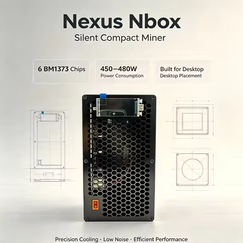 Pre-sale Nexus Nbox Miner,6*BM1373 Chips, 450W