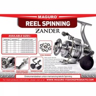 [ Ready] Reel Maguro Zander | Power Handle | 10 Bearing | Reel Pancing