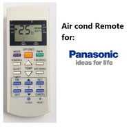 Panasonic Aircond Remote Control ion A75C3299 A75C2644 A75C2650 A75C3156 A75C2596 A75C2600 A75C2656 