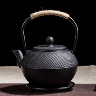 KY&amp; Iron Pot Teapot Cast Iron Teapot Iron Pot Cast Iron Boiling Water Tea Household Teapot Tea Set Iron Pot DQYB