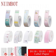 Niimbot D110/D11/D101 Thermal Waterproof Adhesive Pr Thermosensitive Cosmetic Cable Jewelry Name Lab