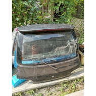 Bonet belakang opti daihatsu ada spoiler ada wiper {kancil turbo daihatsu 660 850 original classic}