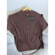 Innara Cardi embroidery Hourse Beautiful oversized premium knitted cardigan