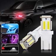 1pcs 194 Led Bulb T10 W5W Car Interior Parking Light License Plate 7020 Door Reading Side Marker Dom