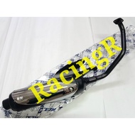 W125I DASH125 SYM JET POWER 125 EGO GEAR VTS 200 EXHAUST EJM STD BLACK REM SCOOTER EKZOS W125 I VTS2