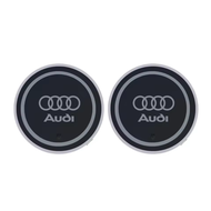 Audi | 7 Color LED Car Cup Holder Light Luminous Coaster Water Cup Pad For Audi A1 A3 A4 A5 A6 A7 A8