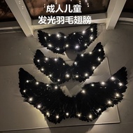 Luminous Feather Wings Black Luminous Feather Wing Luminous Feather Wings Black Luminous Feather Win