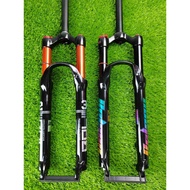 GBBS Bolany Alloy Air Fork Suspension 32mm Stanchion 120mm Travel Mountain Bike MTB Air Shock