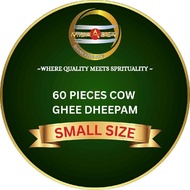 Mahadev Cow Ghee Dheepam-60 pcs Jumbo pack