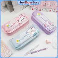[NEW] INS Big Pencil Case for Girls Korean Style Cute Pencil Box Kawaii Pencil Bag Pensil Box Kotak 