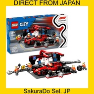 Direct from Japan | LEGO City F1 Pit Stop Ferrari Race Car Building Set 60443 | 322 Pieces #2601002