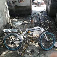 Sepeda lipat ukuran 20 Odessy Abu-abu