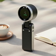 N607 handheld turbo fan, USB rechargeable, portable and foldable mini fan