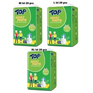 Top ADULT PAMPERS PANTS M20/L20/Xl20/Elderly PANTS Diapers.