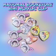 BINI x NATIONAL BOOKSTORE OFFICIAL ACRYLIC CLIP