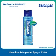 Salonpas Jet Spray for Fast &amp; Convenient Pain Relief - 118ml
