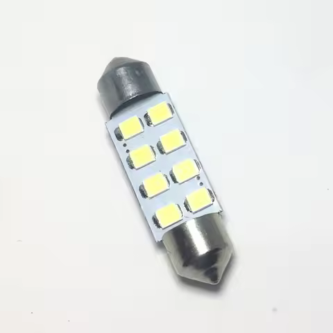 1pcs Festoon LED 8SMD 1210 31mm 36mm 39mm 41mm Car Interior Dome Festoon Light Super Bright Bulbs La