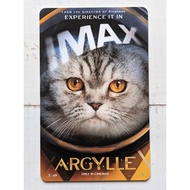 Major Movie Pattern Collection Card | IMAX Argylle Collectible Only