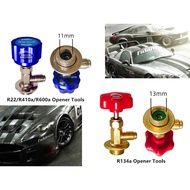R134a R22 R12 R410a R600a Refrigerant Gas Oil Treatment Can Tap Valve Opener Tools