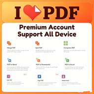 ILOVEPDF PDF Editor Premium Original Account PDF Converter
