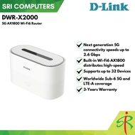 D-LINK DWR-X2000 5G AX1800 Wi-Fi6 Router [3-YEARS WARRANTY]