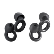 Loop Earplugs Day & Night Bundle (2-Pack) – Loop Quiet (Black) + Loop Experience (Black) | Reusable 