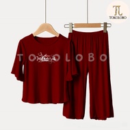 Tokolobo 4.4 WAREHOUSE CLEARANCE OF GIRLS' SET KALLANI AUGUST INDONESIA DTF PRINTING