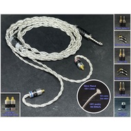 OFC silver-plated copper headphone wire 1.2mm CNY 4 - Sennheiser IE200/ IE300/ IE600/ IE900 - AKG N5