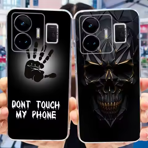 For Realme GT3 RMX3709 Cool Dragon Cartoon Phone Case For Realme GT 3 GT3 240W 5G Soft Silicone TPU 