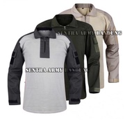 kaos tactical bdu / baju tactical / bdu lengan panjang combat loreng
