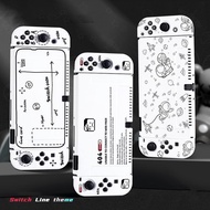 Dock Pluggable Case Nintendo Switch OLED Cover Game Accessories Frosted Silicone Soft Protector