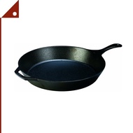 Lodge : LDGL14SK3PLT* กระทะเหล็กหล่อ Cast Iron Pre-Seasoned Skillet Black 15 Inch.