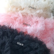 1YARD - TULLE LACE WITH WRIST / LACE TILE LACE
