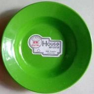 Small plate/semi melamine plate 12,5cm / Sambal Plate / Coffee Plate