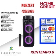 Konzert Kontempo 6 Bluetooth Speaker with Wireless Mic