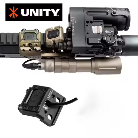 UNITY ModButton Pressure Remote Switch Tactical Mlok Keymod 20mm Rail For Surefir M300 M600 DBAL-A2 