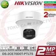 HIKVISION 2MP 1080P ANALOG CCTV CAMERA AUDIO PT TURRET INDOOR COLORVU