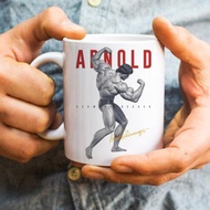 阿諾施瓦辛格馬克杯咖啡杯牛奶健美肌肉性感健身宿舍男生勵志禮物