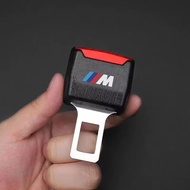 【Ready Stock】1pcs BMW M Logo Car Seat Belt Clip Extender Seat Belt Lock Buckle Plug Thick Insert Soc