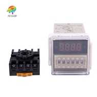 AC 220V 5A Programmable Double Delay Relay Device Tool DH48S-S