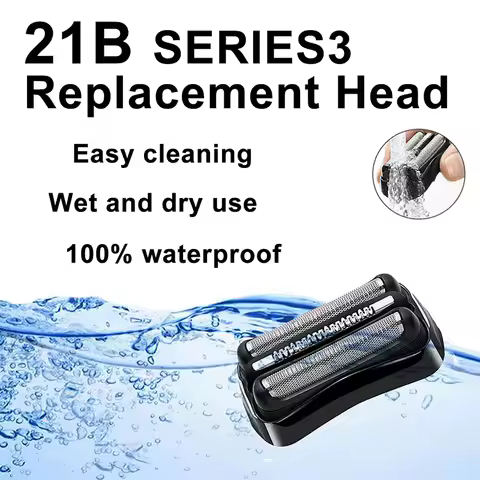 21B S3 Wet and Dry Replacement Heads for All Series 3 Electric Shavers 3040s 300s 310s 3080s Models
