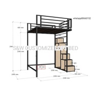Loft bed /loft bed customize SG loft bed for condo