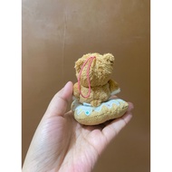GANTUNGAN Original Donut Bear Character Doll size 7x8cm / Donut Bear Keychain Doll / Display Decorat