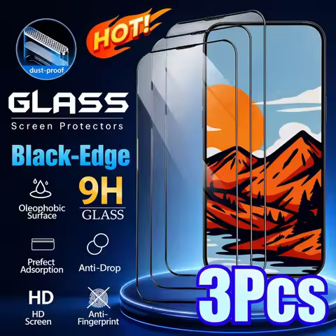 3PCS Tempered Glass For Realme 5 6 7 8 9 10 4G 11 4G Screen Protector For Realme 5 Pro 6 Pro 7 Pro 8